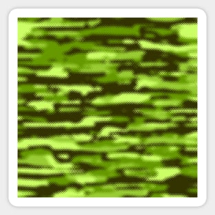 Camouflage Lime Sticker